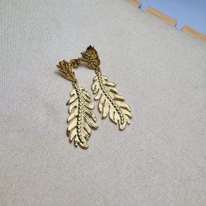 Boucle d’oreille  Rym en acier inoxydable