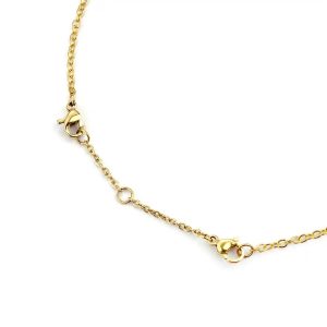 Chaînes d’extensions pour chevillère, bracelet ou collier en acier inoxydable