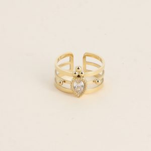 Bague Callie acier inoxydable